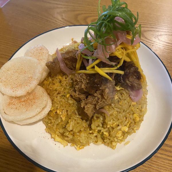 Black Pepper Fish Fried Rice