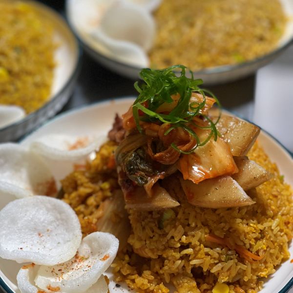 Kimchi Pork Belly Fried Rice